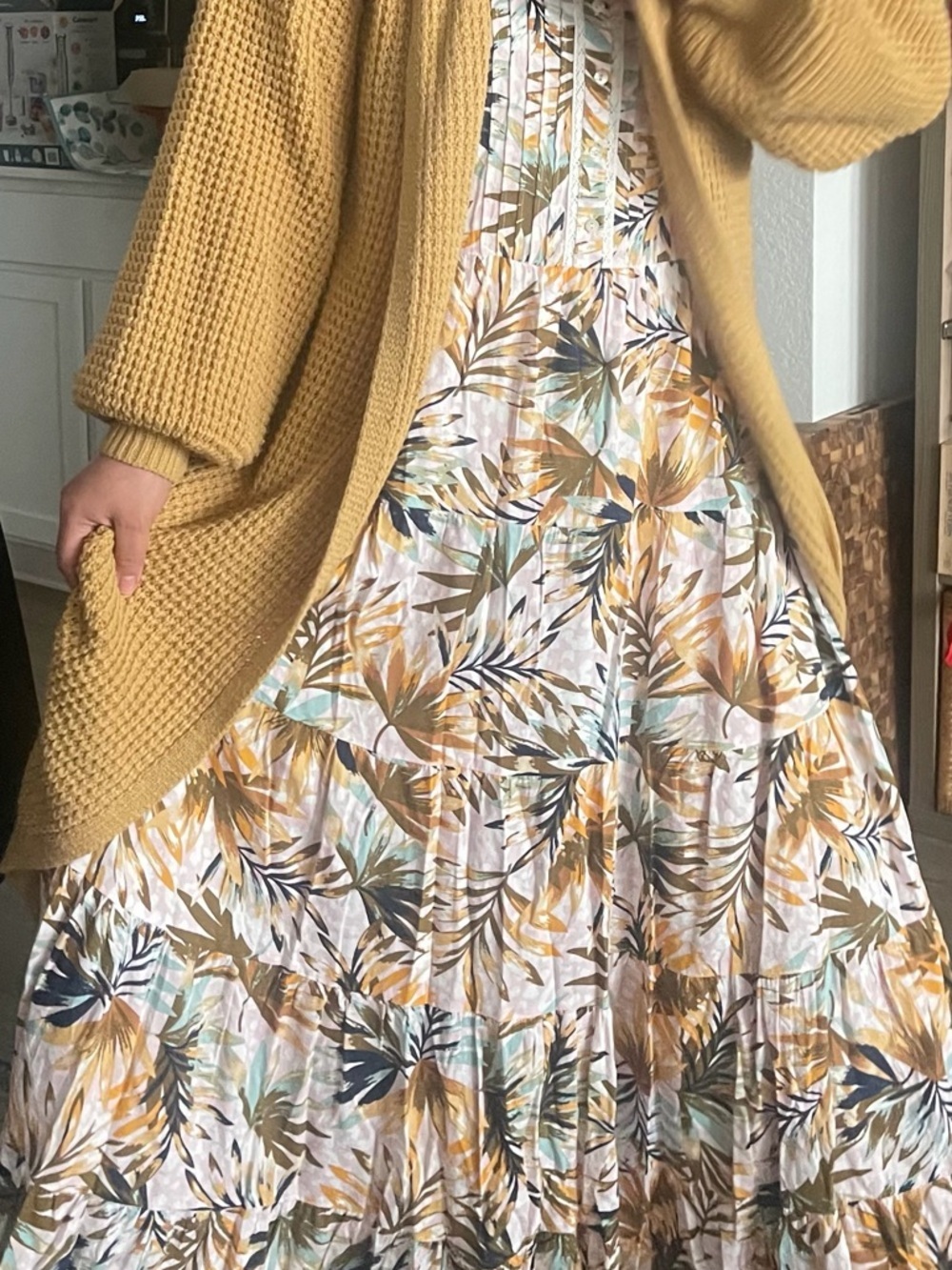 Jessica Simpson Tropical Maxi Dress - Picture 8 of 8